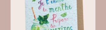 Carte à planter Mojitos Les Cartes de Lulu
