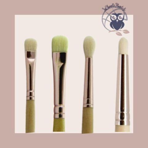 Pinceau Biseauté Pour Fard à Paupières - Accessoire Maquillage Glam UP